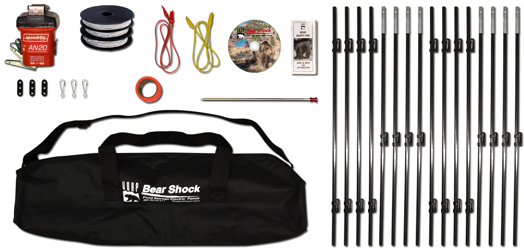 UDAP Bear Shock Outfitter Camp Perimeter Fence | Bass Pro Shops